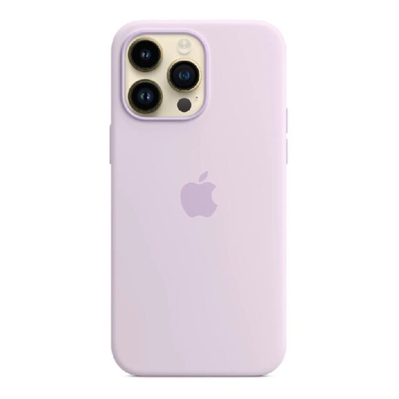NIB - Apple iPhone 14 Pro Max Silicone Case with MagSafe - Lilac - Picture 1 of 6
